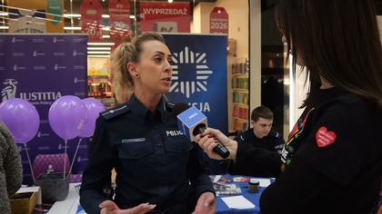 Komenda Miejska Policji w Jaworznie grała z WOŚP