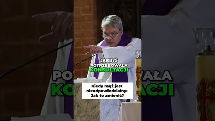 Kiedy mąż jest nieodpowiedzialny Jak to zmienić #pawlukiewicz