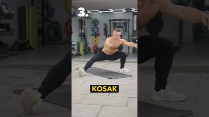 5 ćwiczeń bez sprzętu, które poruszą całe ciało (mobilność + siła)