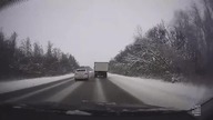 Centymetry od groźnego wypadku