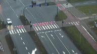 Tak dron poluje na kierowców.  Bydgoska policja pokazała nagranie