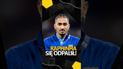 RAPHINHA POJECHAŁ PO SĘDZIACH MECZU ATLETICO - BARCELONA