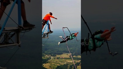 Skoczyłam z Big Tower  252 metry! Strach, adrenalina i emocje Kto z Was odważyłby się skoczyć?