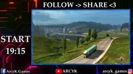  [TWITCH LIVE 21. 04. 2021] ETS 2 No to gdzie jedziemy ekipa?! Byle daleko! POGADUCHY 