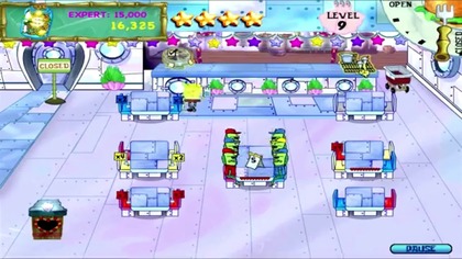 SpongeBob SquarePants Diner Dash - przewodnik po grze HD (Poziomy 2. 6-2. 10)
