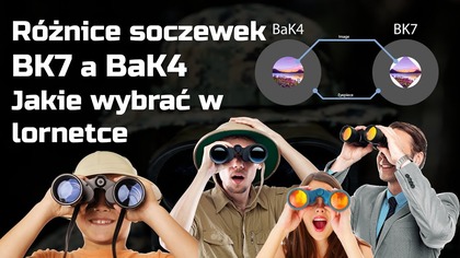 Soczewki BK7 i BaK4 w Lornetkach  różnice optyczne