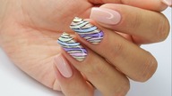 Easy pastel and gold nail art / Sunflower Professional