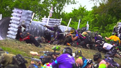 Największa bitwa paintballowa