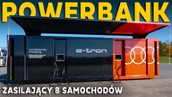 Magazyn Energii Audi, który naładuje KILKA SAMOCHODÓW NA RAZ!Audi RS6, R8 i nowy e-tron GT!