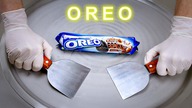 OREO Ice Cream Rolls street food - ASMR -