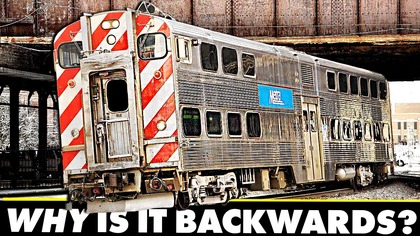 Why Chicagos Trains Run Backwards
