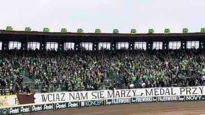 DOPING KIBICÓW FALUBAZU + OPRAWA NA MECZU Z LUBLINEM - 12. 04. 2025r.