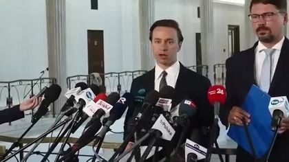 BOSAK Z PRZERAŻAJĄCĄ INFORMACJĄ 