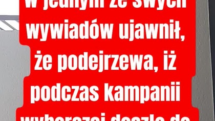 Prezydenta Nawockiego usiłowano otruć ?