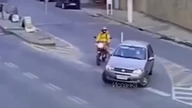 Pijany kierowca za kierownicą