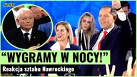 Wiara Nawrockiego i niezadowolony Kaczyński.  Reakcje na wyniki exit poll | Gazeta.pl