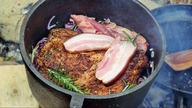 Kociołek z ogniska - karkówka /maczanki krakowskie * Masterchef*