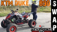 SWAP Legion! Yamaha Raptor KTM DUKE 890  Made by Mechanic ATV #quad #atvriders #mechanic atv