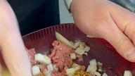 Po co jajko do mielonego? Już spiesze z odpowiedzią! #jajko #burger #mielone #kuchnia #mieso