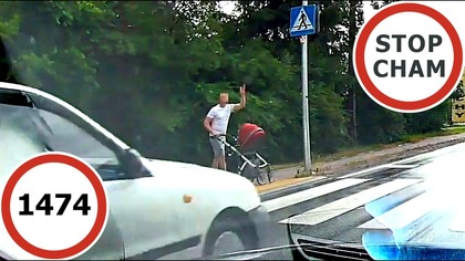 Stop Cham #1474 - Niebezpieczne i chamskie sytuacje na drogach