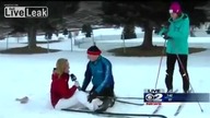 Reporterka zemdlała na wizji