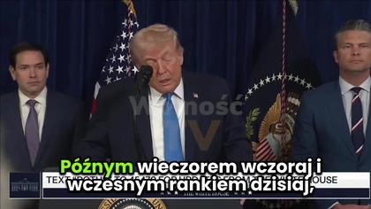 DONALD TRUMP Z HISTORYCZNĄ MOWĄ PO ATAKU NA WENEZUELĘ I POJMANIU PREZYDENTA MADURO! [napisy pl]