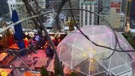 NOWY JORK, PANORAMICZNY WIDOK NA DRAPACZE CHMUR BIG APPLE