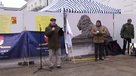 2. 12. 2023 Andrzej Łukawski WOŁYŃ 43- Manifestacja o jego uniewinnienie Krakowskie Przedmieście