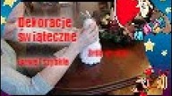 Łatwe i szybkie dekoracje świąteczne.  Zrób to sam :)