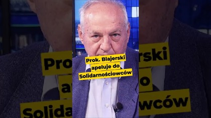 Prok.  Blajerski apeluje do Solidarnościowców #Solidarność #Chrzanowski #Duda #Polska #polityka
