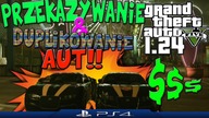 GTA Online 1.24 PS4 DUPLICATION GLITCH |Kopiowanie & przekazywanie aut | PL