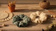 Jak zrobić proste scrunchie na szydełku? (Krok po kroku) #637 PL/ENG