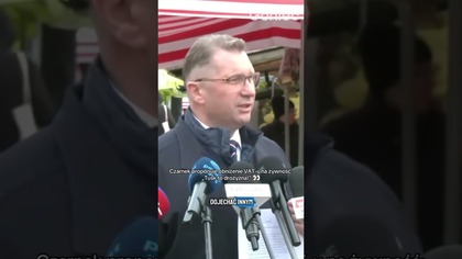 CZARNEK PROPONUJE OBNIŻENIE VAT-U NA ŻYWNOŚĆ!