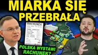 UKRAINA MA ODDAĆ POLSCE PIENIĄDZE ZA WSPARCIE - MIARKA SIĘ PRZEBRAŁA