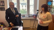 06. 10. 2023r ATAK NOŻOWNIKA w biurze Kwiatkowskiego! MAMY NAGRANIE! Tylko u nas!