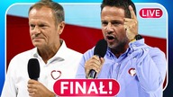 TUSK I TRZASKOWSKI [NA ŻYWO] KOŃCZĄ KAMPANIĘ! Konwencja Koalicji Obywatelskiej