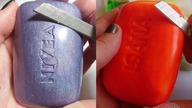 Soap Carving ASMR Relaxing Sounds no talking Satisfying ASMR Video #soapcarving #soapcuttingvideo