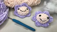 Kwiatek na szydełku, Prosty tutorial #crochet #216