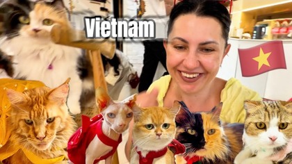 W WIETNAMIE NIE JEDZĄ KOTÓW!  CAT&COFFE SAJGON HO CHI MINH
