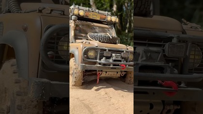 How Realistic Can Off Road Look With Scale RC Camel Trophy Land Rover?