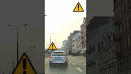 Jazda buspasem, wyprzedzanie na skrzyżowaniu - BMW #shorts #rikordwidjo