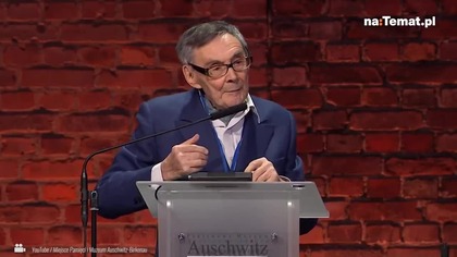 Marian Turski Jeśli będziecie obojętni, jakieś Auschwitz spadnie wam z nieba