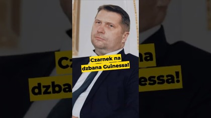 Czarnek na dzbana Guinessa! #Czarnek #OZE #OZEsroze #Tusk #Polska #polityka #wybory