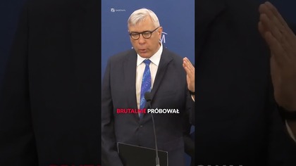 Emocjonalny apel Giertycha do dziennikarzy