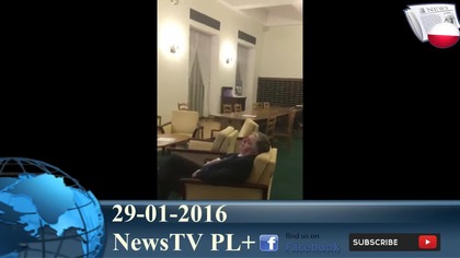 Minister Krzysztof Jurgiel (PiS) śpi w sejmie podczas nocnych obrad - Tak się pracuje w sejmie 2016