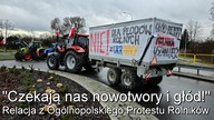 Rolnikom kończy się cierpliwość.  Wieszczą nowotwory i głód.