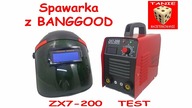 Spawarka Inwertorowa ZX7-200 oraz Automatyczna Przyłbica z BANGGOOD - MMA Welder TEST