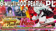 NARUTO BLAZING  SO6P MADARA FESTIVAL SUMMON 400 PEARLS STEP 9 MULTI PL POLSKA