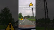 Wyprzedzanie na zakręcie, linii ciągłej #shorts #rikordwidjo