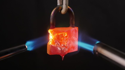 A Gas Torch VS Locks Amazing Experiment.